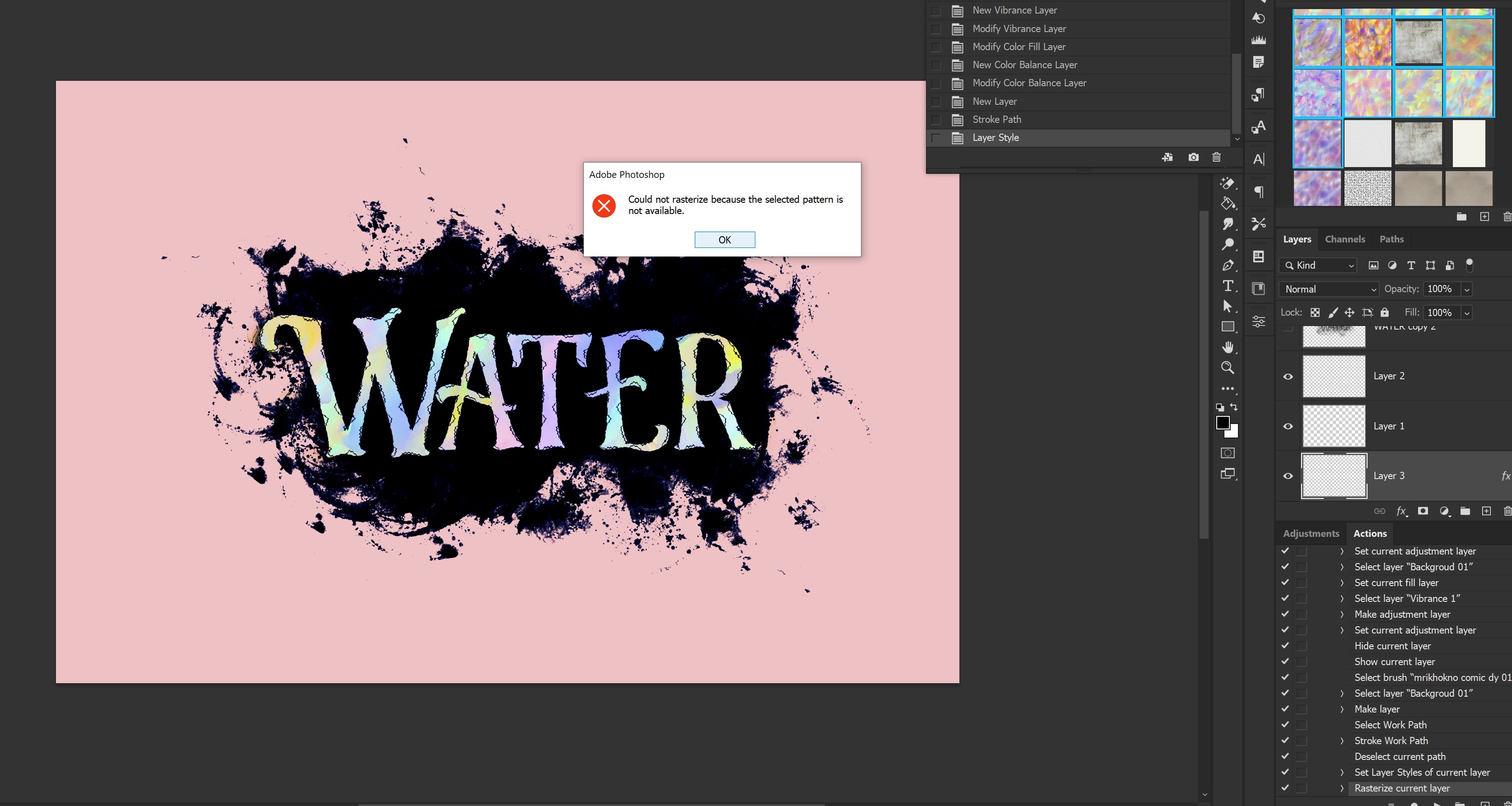 Watercolor Text Paint Plugin (1745385)